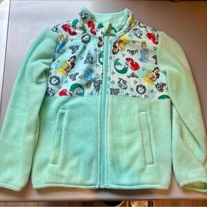 Children’s Disney Princess Soft Mint Fleece Jacket